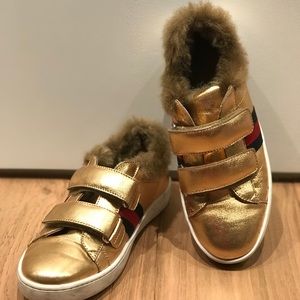 Gucci
Children's Ace leather sneaker